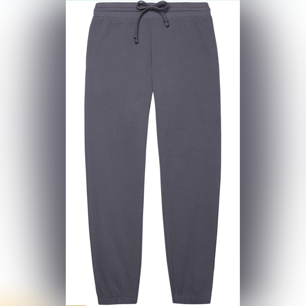 NWOT Alternative Apparel Dark Grey Sweatpants Washed Terry Cuffed (Size:M)